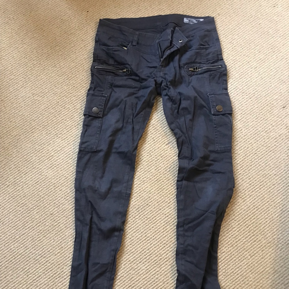 Blank NYC grey cargo pants